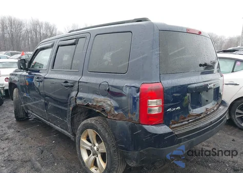 2012 Jeep Patriot Latitude из США, поврежденный, VIN 1C4NJRFB5CD624910